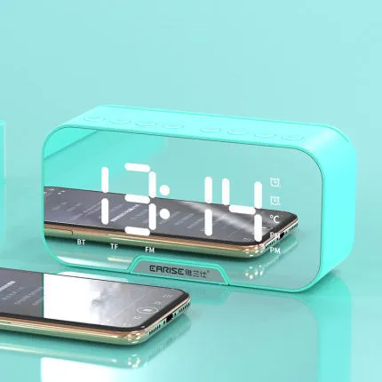 Wireless clock alarm Bluetooth Speaker