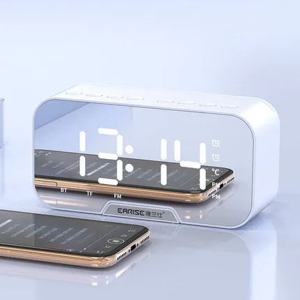 Wireless clock alarm Bluetooth Speaker