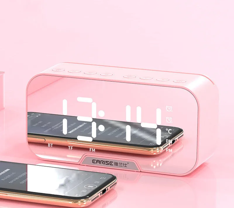 Wireless clock alarm Bluetooth Speaker