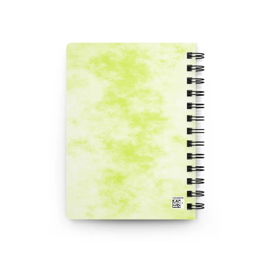 Yellow Clouds Spiral Bound Journal