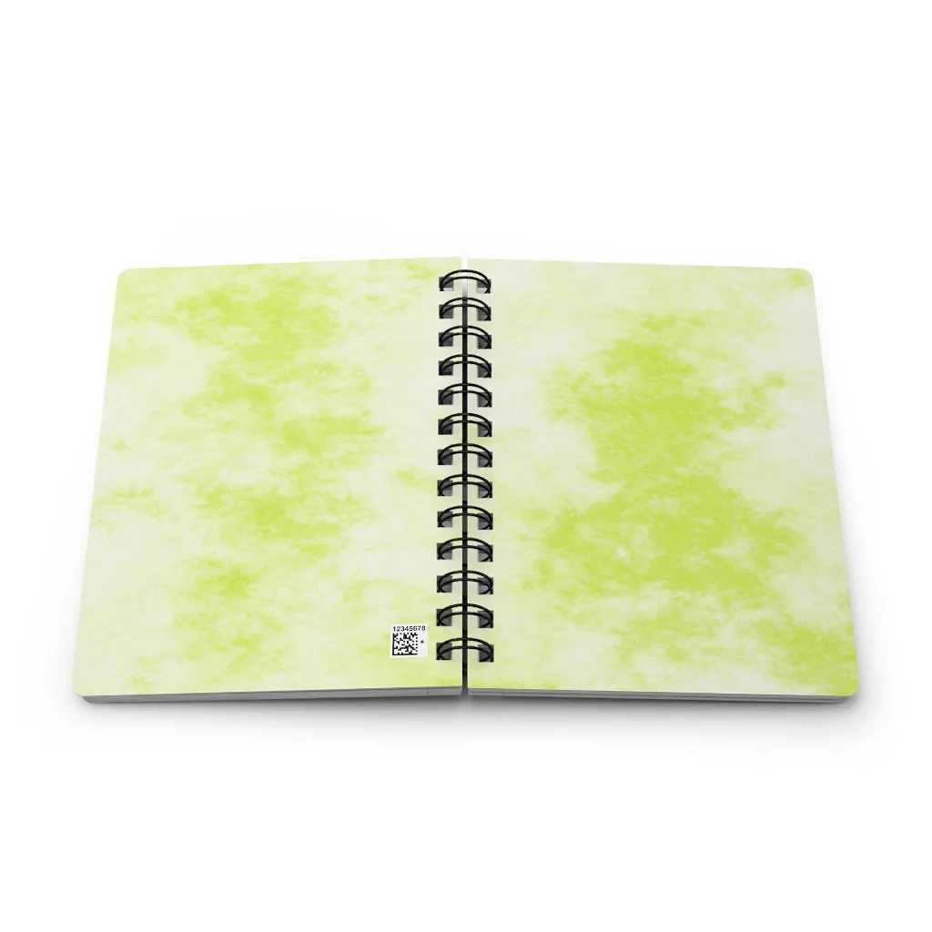 Yellow Clouds Spiral Bound Journal