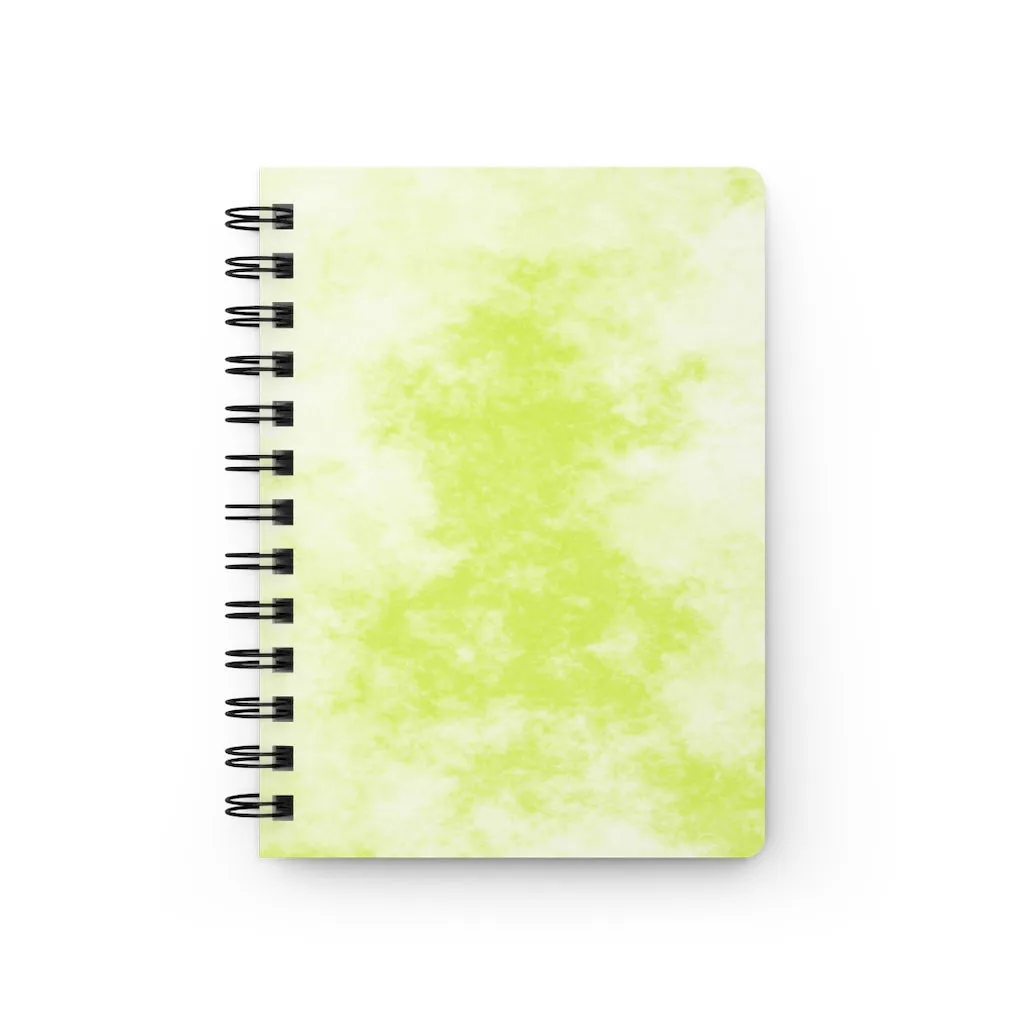 Yellow Clouds Spiral Bound Journal