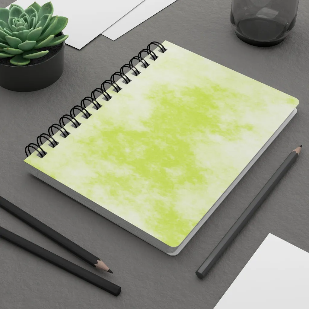 Yellow Clouds Spiral Bound Journal