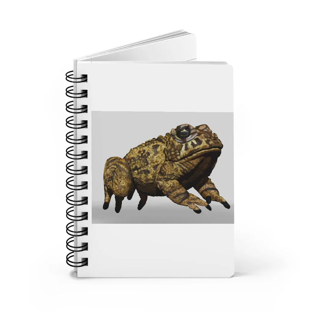 Yellow Toad Spiral Bound Journal