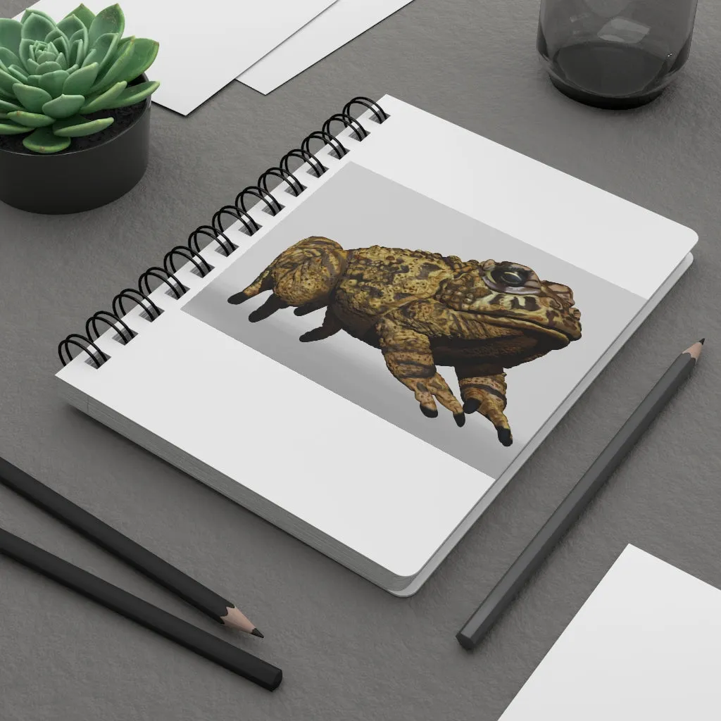 Yellow Toad Spiral Bound Journal